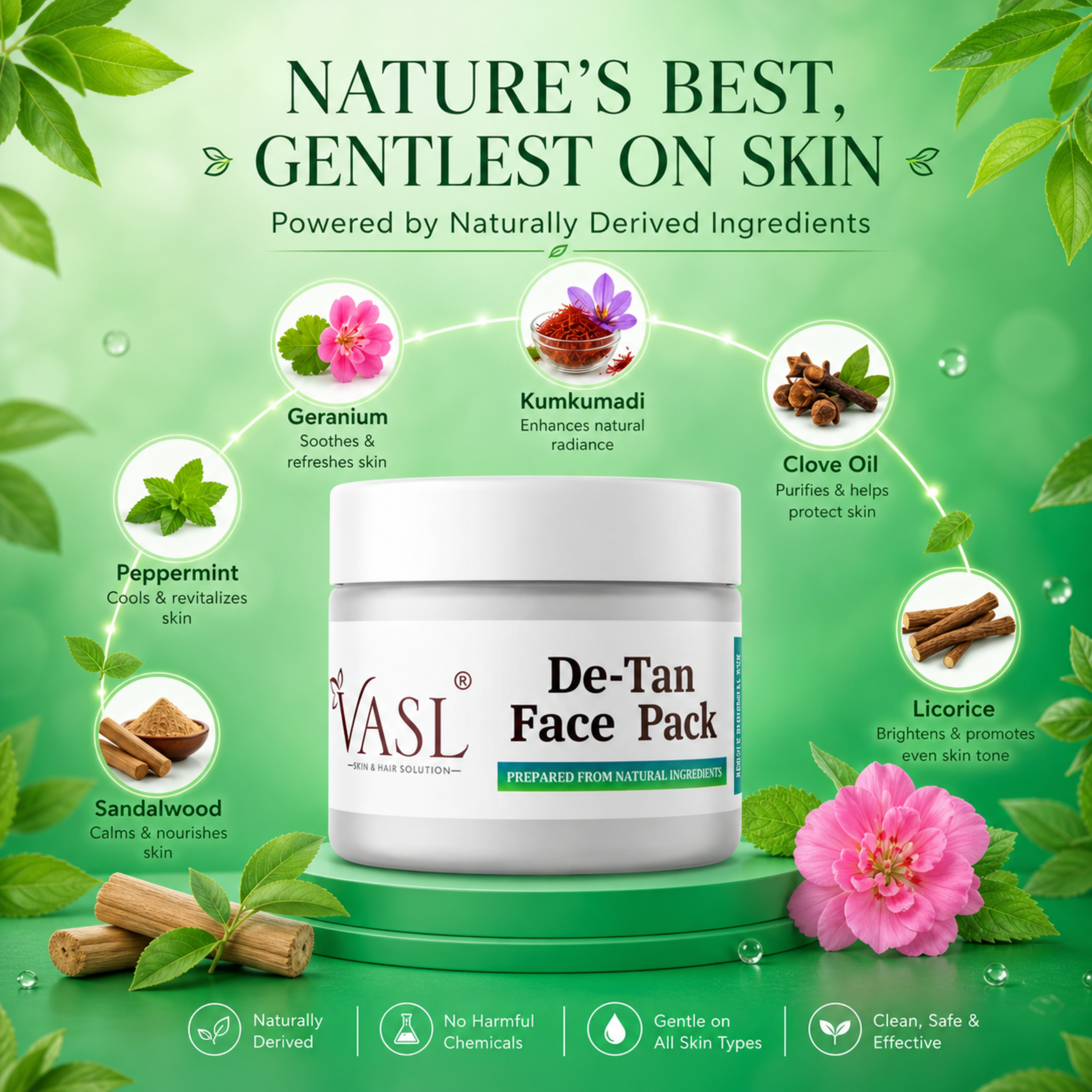 DeTan Face Pack