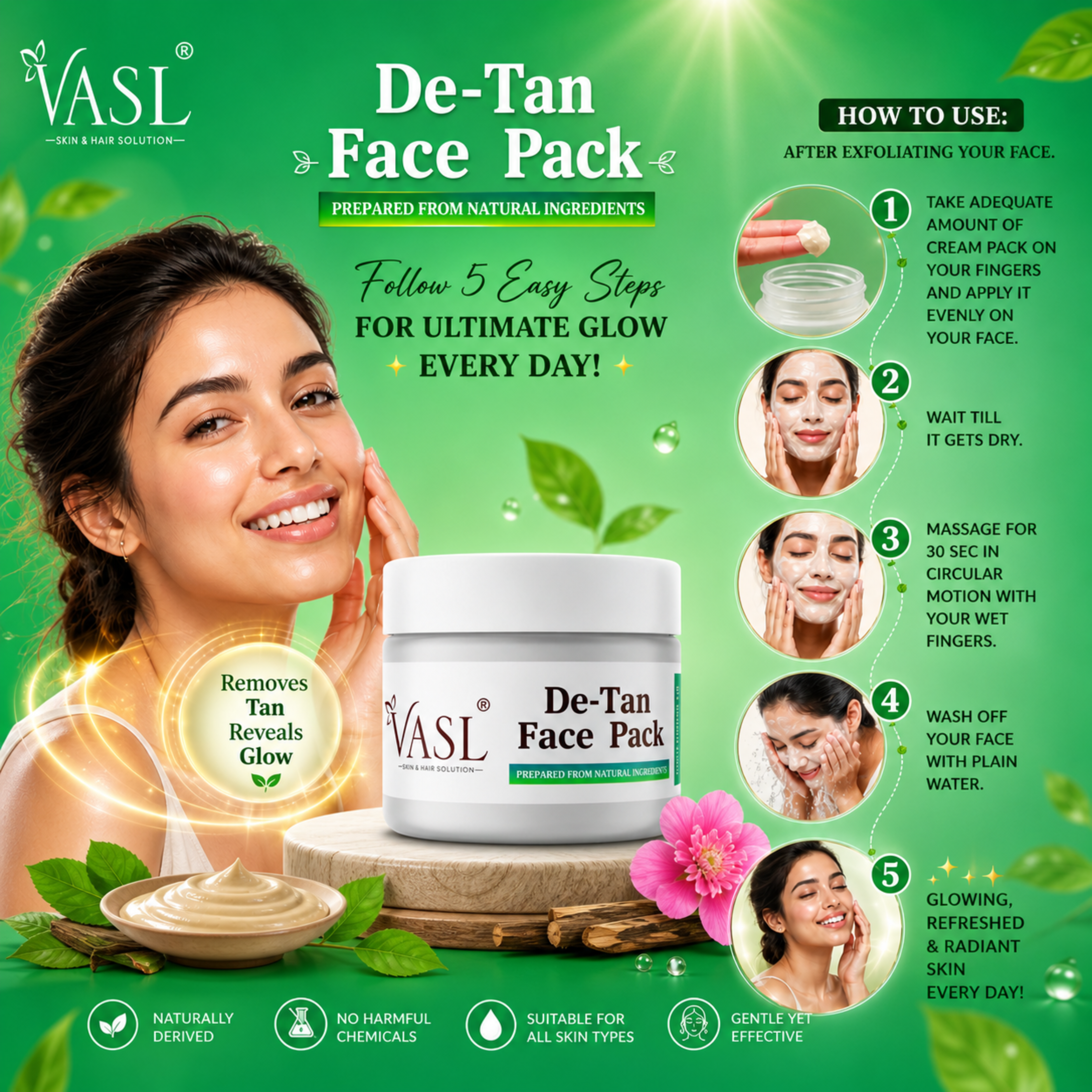 DeTan Face Pack