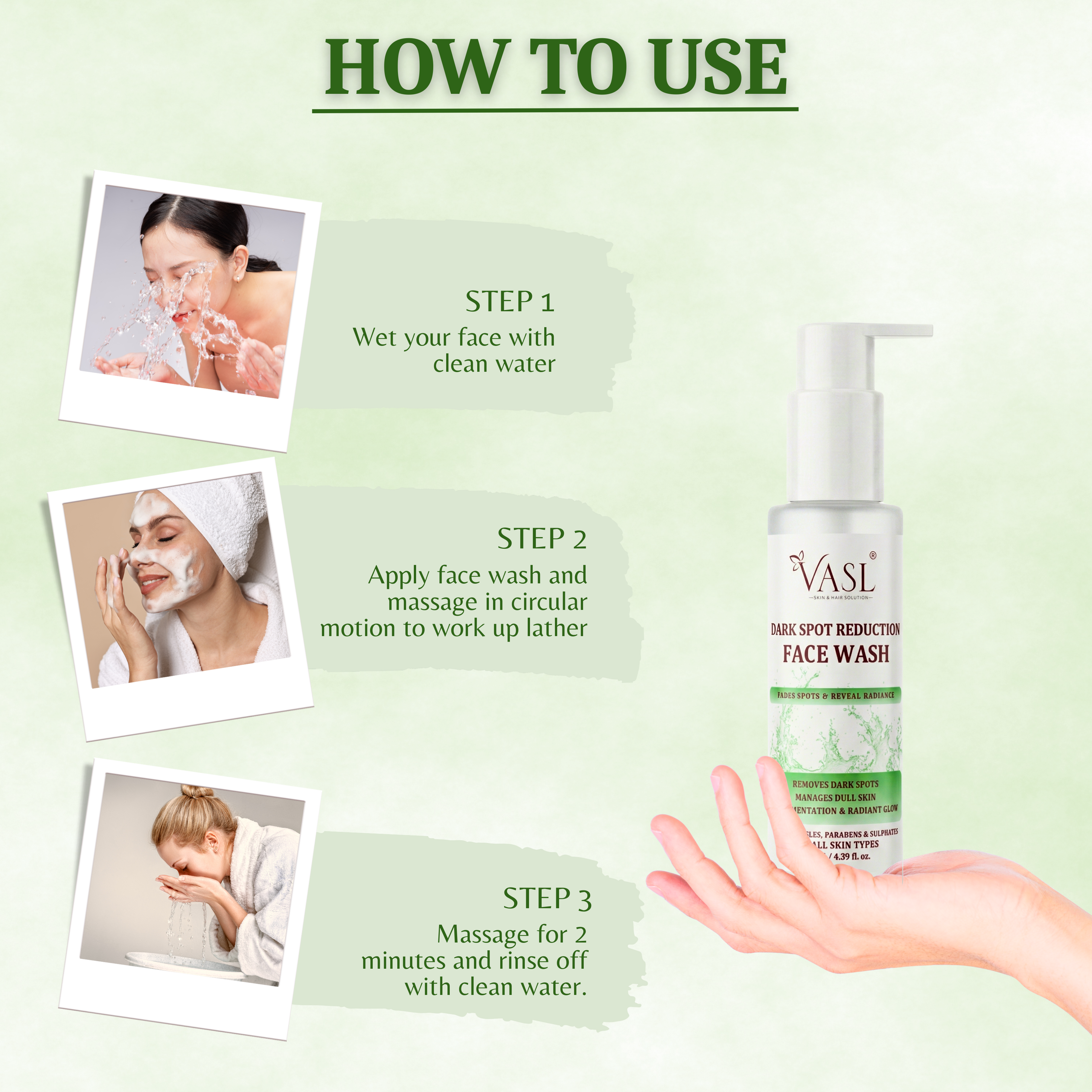 Dark Spot Reduction Face Wash