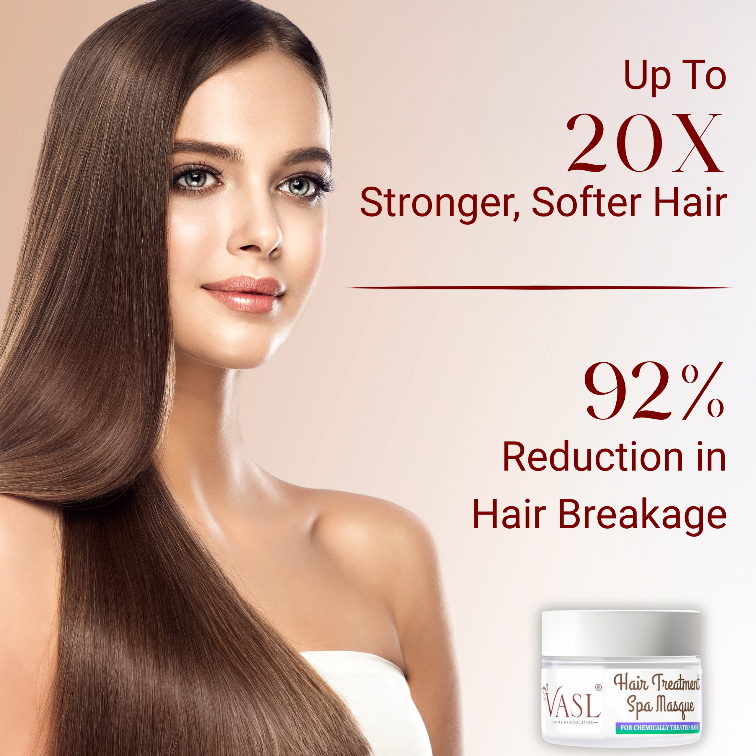 Hair Treatment Spa Mask – Total Hair Repair & Deep Nourishment (For Chemically Treated & Damaged Hair) – 200g - Image 2