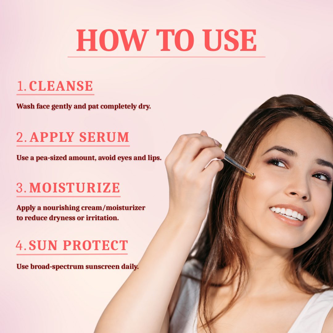 Skin Correcting Serum for Dark Spots Removal & Pigmentation - For Glowing Skin | Vasl (30ml) - Image 4