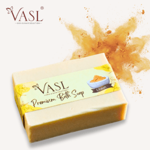 Vasl turmeric Soap bar with real turmeric powder