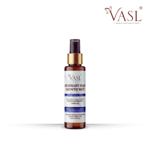 Rosemary Hair Growth Mist bottle on table top